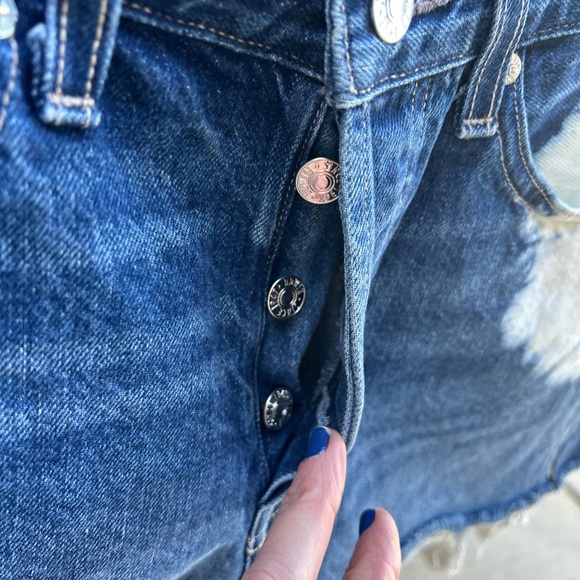 Anthropologie Jean shorts Edwin cutoffs, size 29, NWT, Boho - Picture 3 of 7